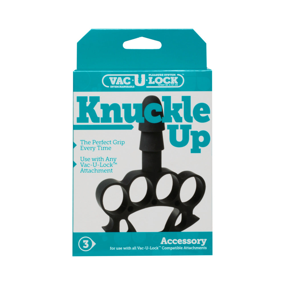 DOC JOHNSON - VAC-U-LOCK - NUDILLOS ARRIBA NEGRO