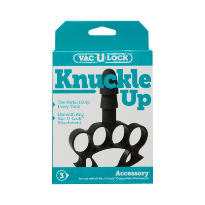 DOC JOHNSON - VAC-U-LOCK - NUDILLOS ARRIBA NEGRO