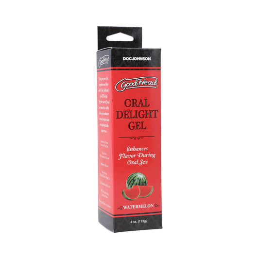 DOC JOHNSON - GOODHEAD ORAL DELIGHT GEL WATERMELON 4 OZ.