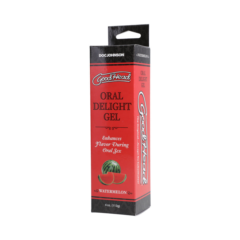 DOC JOHNSON - GOODHEAD ORAL DELIGHT GEL WATERMELON 4 OZ.