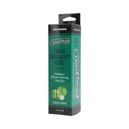 DOC JOHNSON - GOODHEAD ORAL DELIGHT GEL GREEN APPLE 4 OZ.