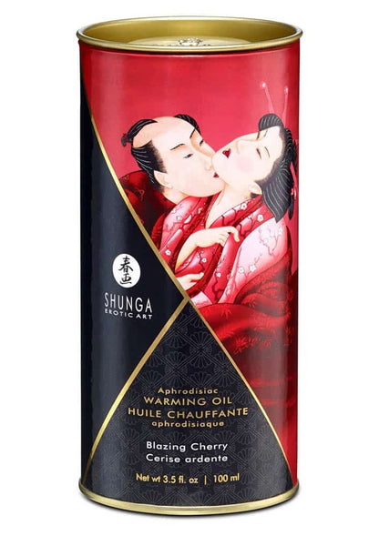 SHUNGA - APHRODISIAC OILS BLAZING CHERRY 100 ML