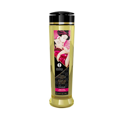 SHUNGA - EROTIC MASSAGE OIL 240 ML / 8 OZ SWEET LOTUS