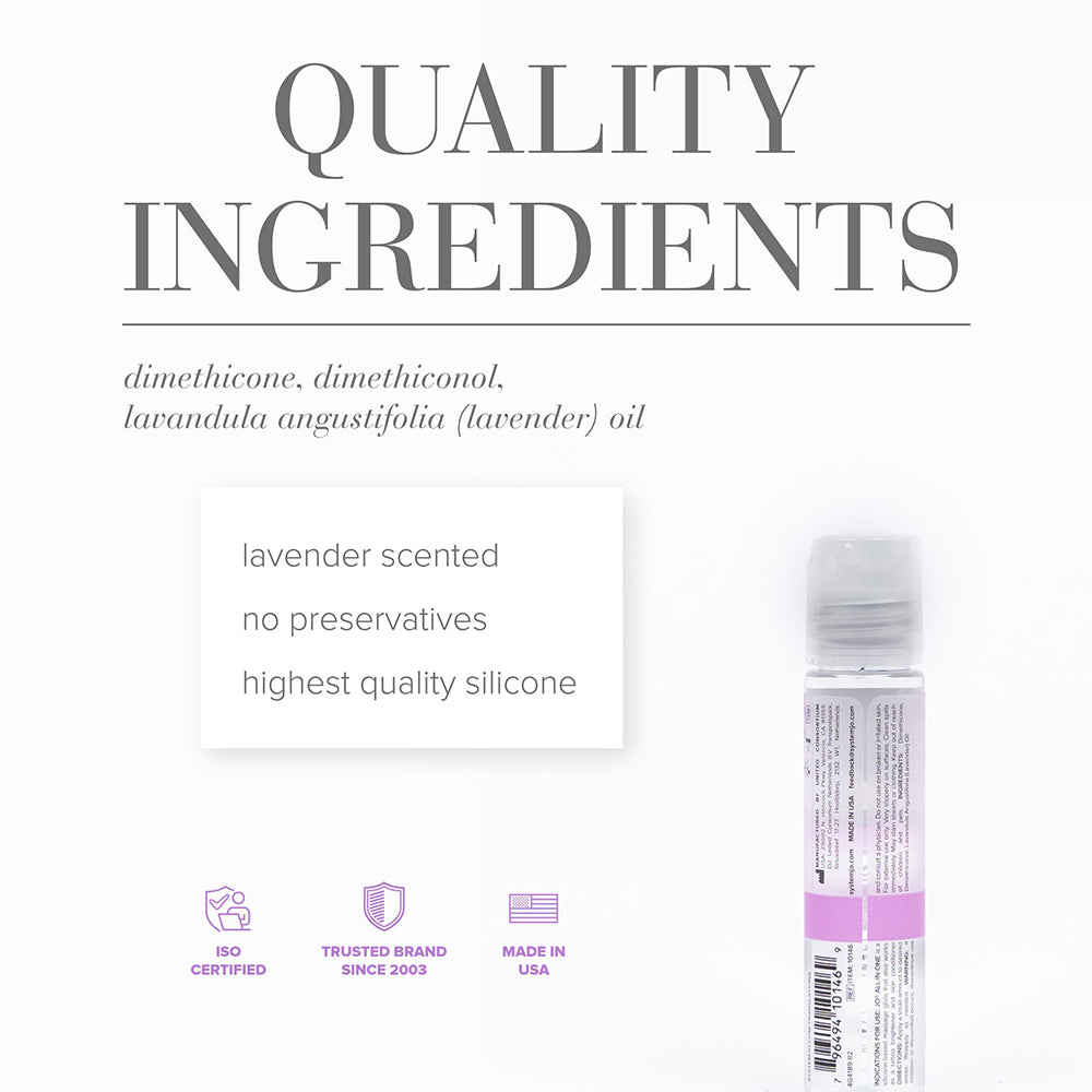 SYSTEM JO - JO ALL-IN-ONE SENSUAL MASSAGE GLIDE LAVENDER 1 OZ.