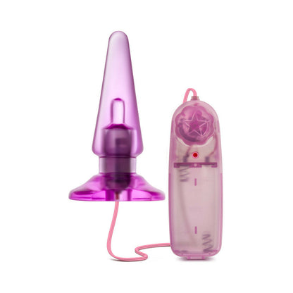 BLUSH - B YOURS BASIC ANAL PLEASER REMOTE CONTROLLED VIBRATING ANAL PLUG