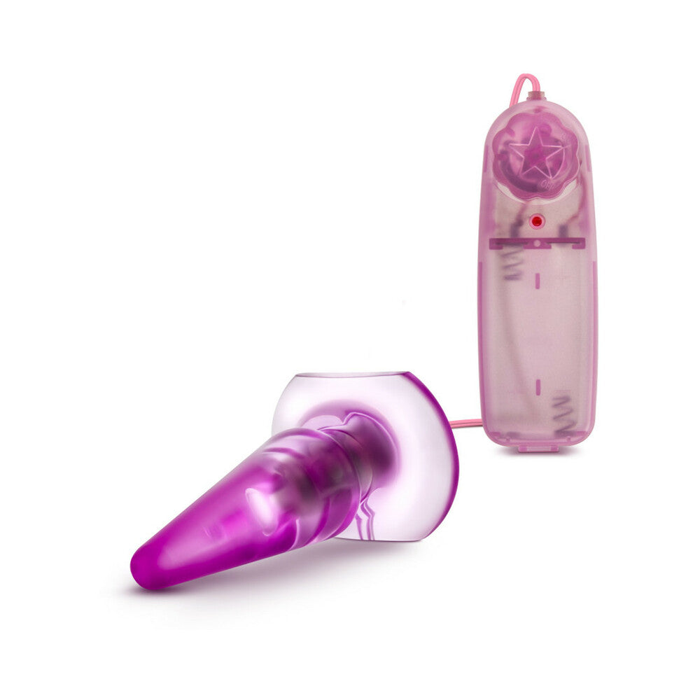 B YOURS BASIC ANAL PLEASER REMOTE-CONTROLLED VIBRATING ANAL PLUG PINK
