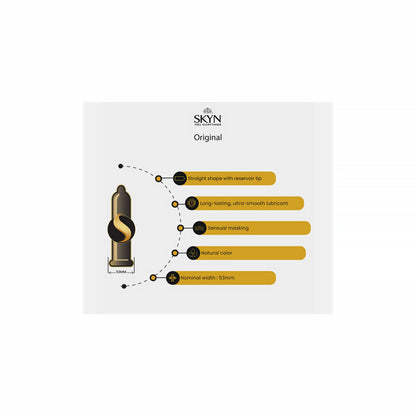 LIFESTYLES - SKYN SELECTION NON-LATEX CONDOMS 12-PACK
