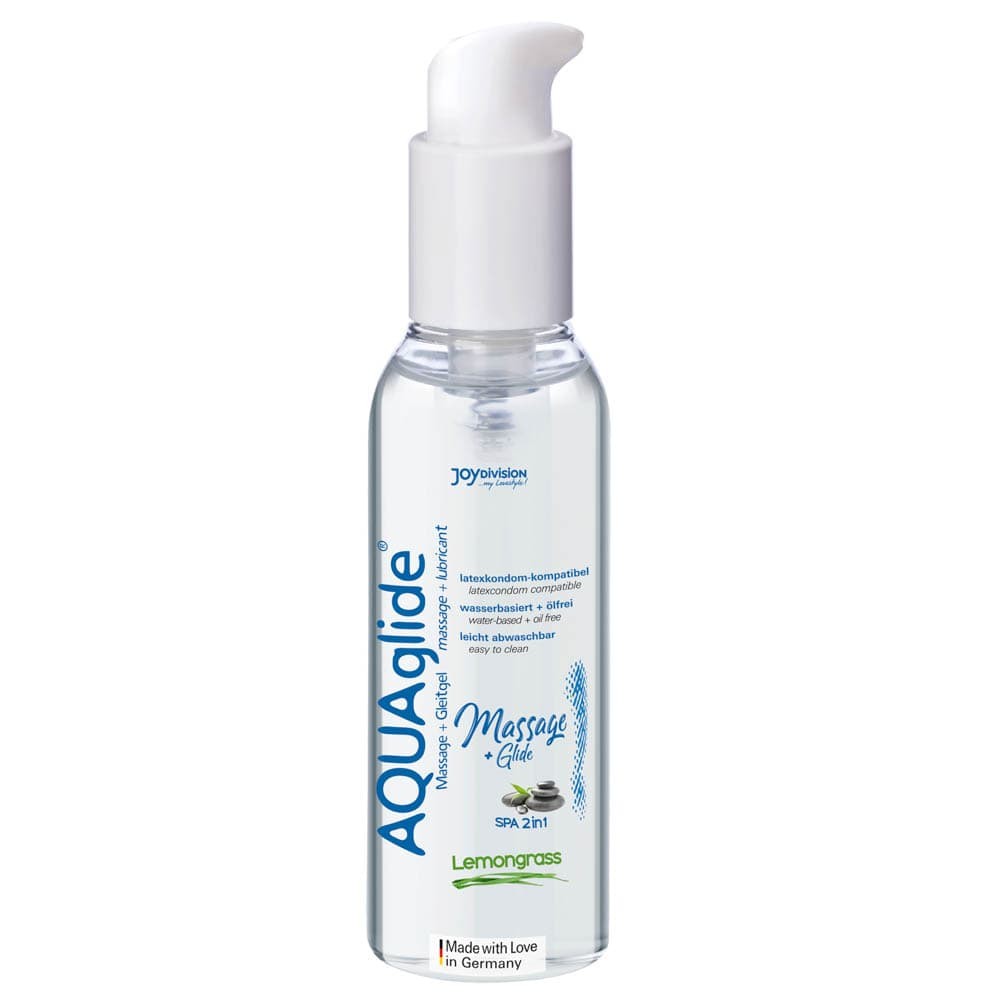 JOYDIVISION - AQUAGLIDE MASSAGE + GLIDE LEMONGRASS, 200 ML