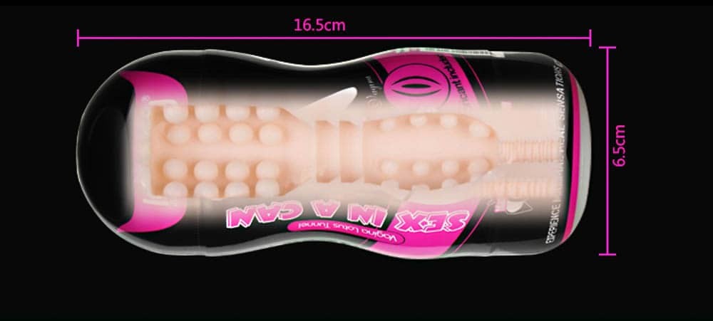 LOVETOY - SEX IN A CAN -VIBRATING VAGINA TUNNEL 1