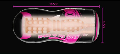 LOVETOY - SEX IN A CAN -VIBRATING VAGINA TUNNEL 1