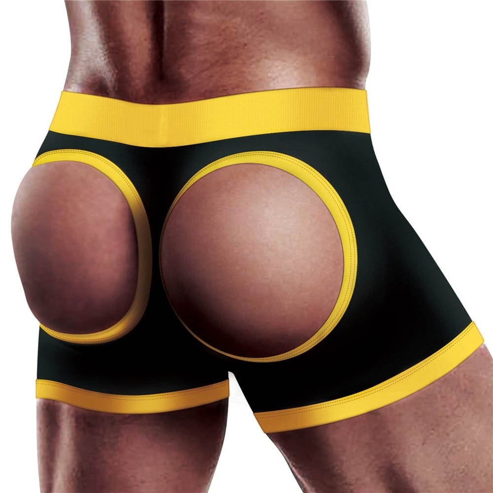 LOVETOY - HORNY STRAPON SHORTS XS/S (28 - 32 INCH WAIST)
