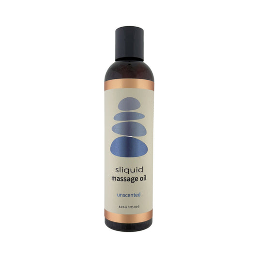 SLIQUID - MASSAGE OIL UNSCENTED 8.5 OZ.