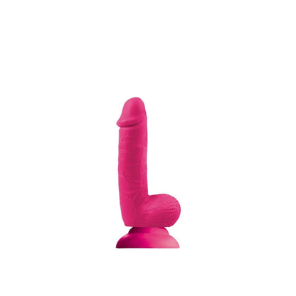 NS TOYS - COLOURS - SOFTIES - 6" DILDO - PINK_B0O25_3