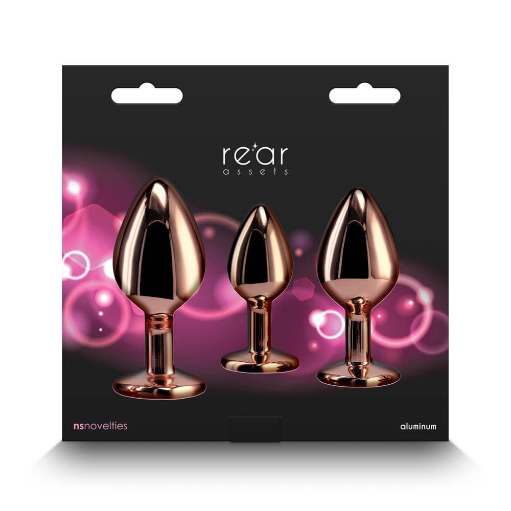 NS TOYS - REAR ASSETS - TRAINER KIT - ROSE GOLD - PINK HEART
