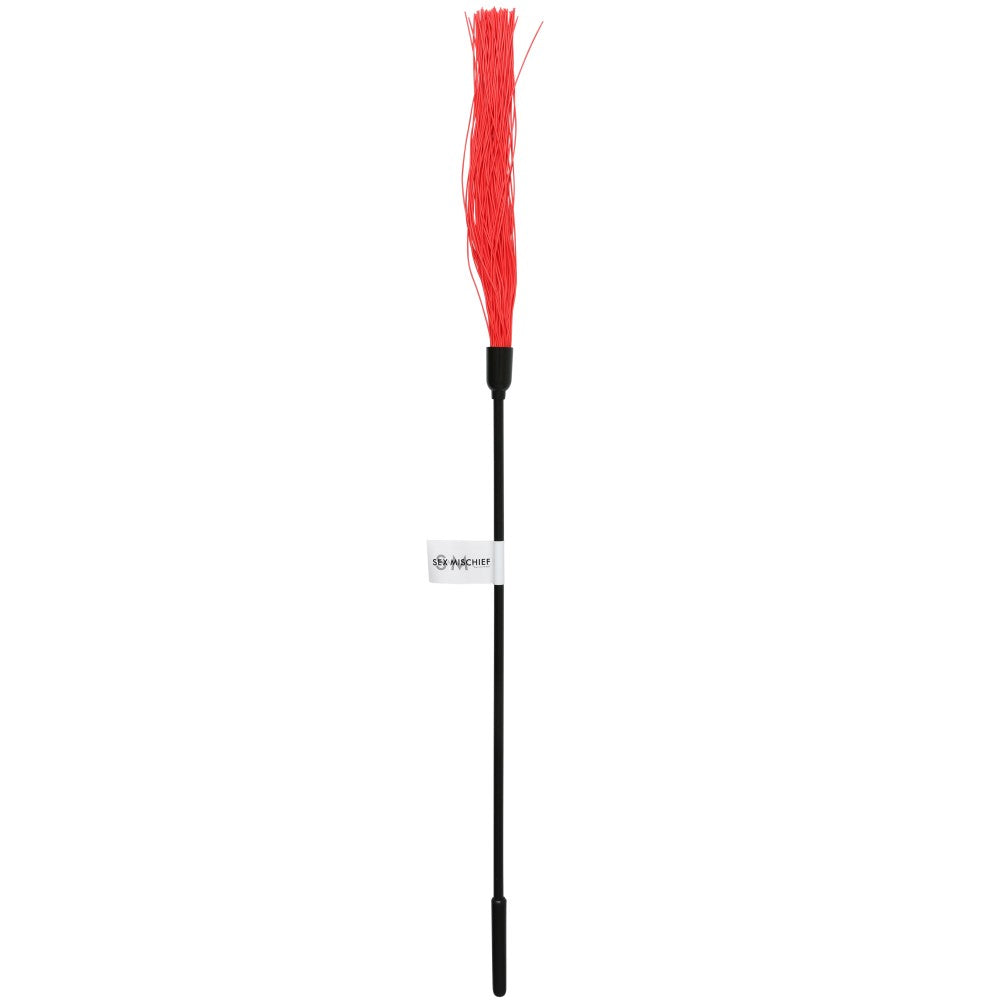 SPORTSHEETS SEX & MISCHIEF RUBBER TICKLER RED