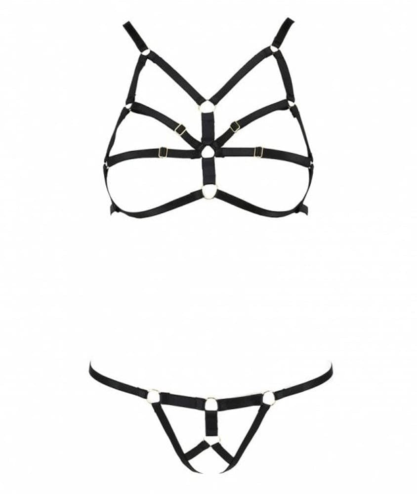 PASSION - ARMANDA SET BLACK L/XL