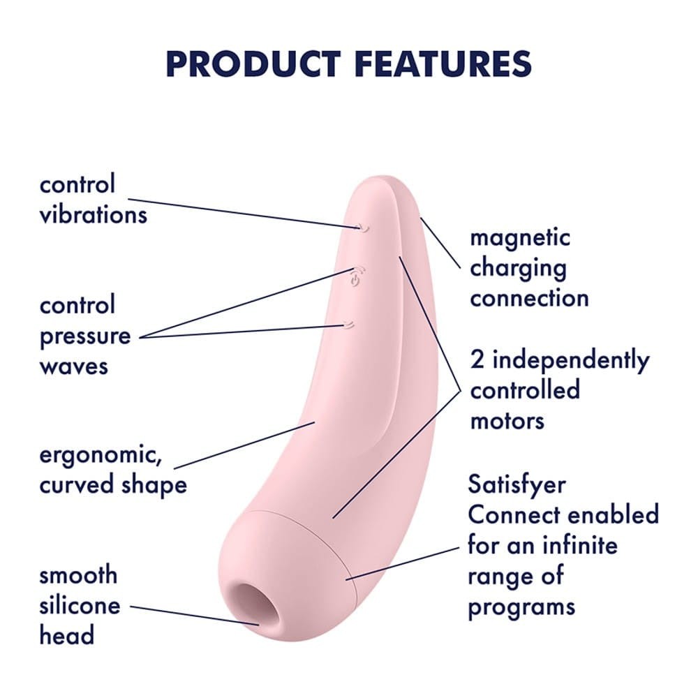 SATISFYER - CURVY 2+ (PINK)