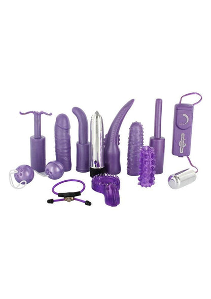 SEVEN CREATIONS - DIRTY DOZEN SEX TOY KIT PURPLE