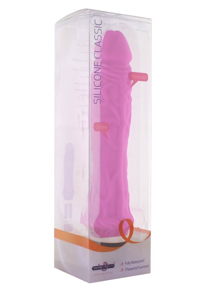 SEVEN CREATIONS - CLASIC LARGE VIBRATOR PINK