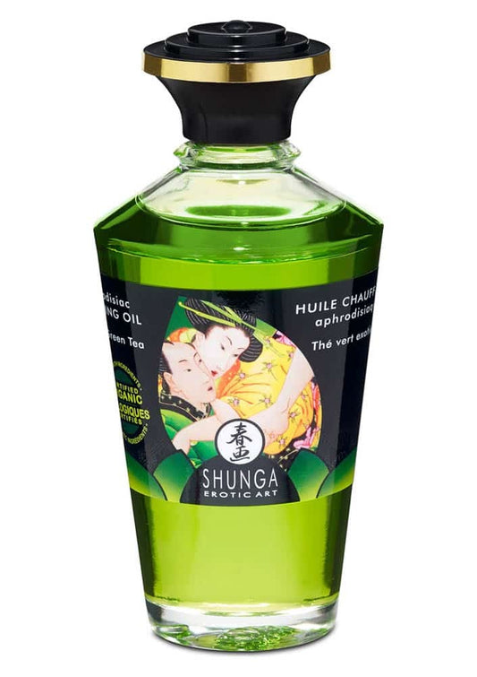 SHUNGA - APHRODISIAC OILS-ORGANICA EXOTIC GREEN TEA 100 ML