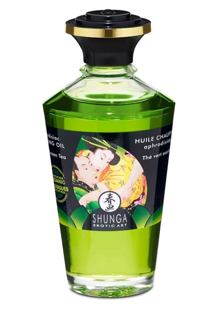 SHUNGA - APHRODISIAC OILS-ORGANICA EXOTIC GREEN TEA 100 ML