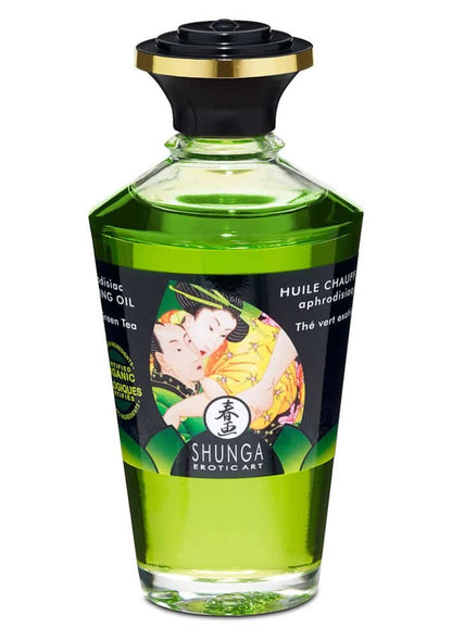 SHUNGA - APHRODISIAC OILS-ORGANICA EXOTIC GREEN TEA 100 ML