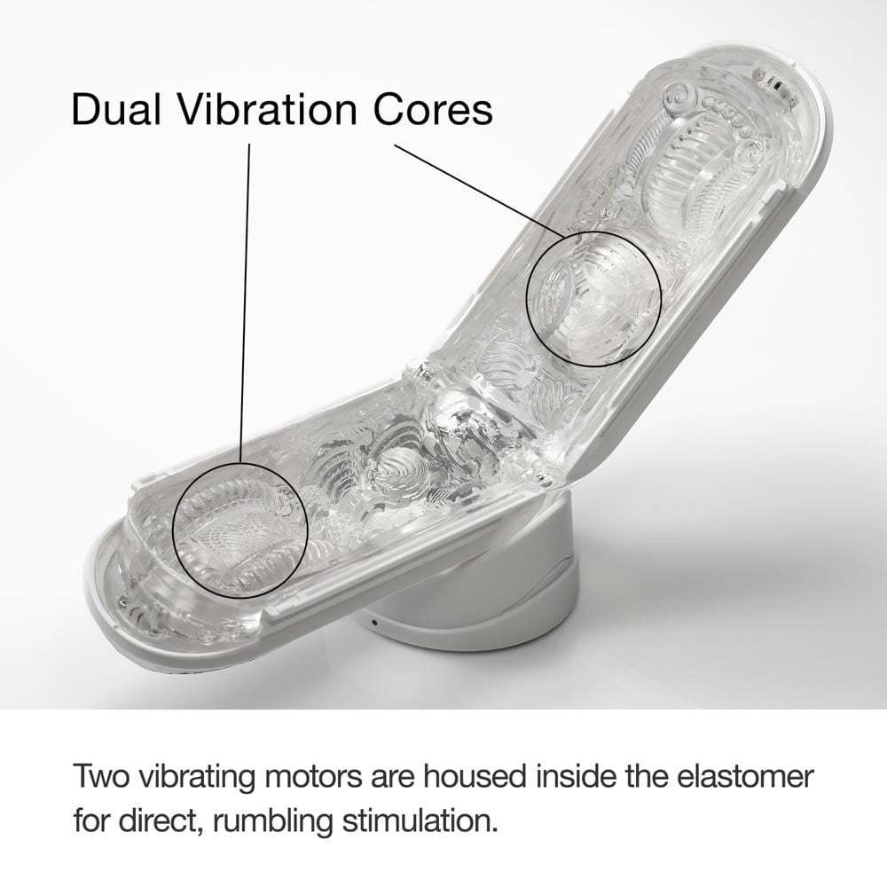 TENGA - FLIP ZERO GRAVITY EV (ELECTRONIC VIBRATION) WHITE