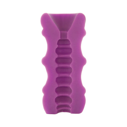 DOC JOHNSON - MOOD - PLEASER UR3 - THICK RIBBED PURPLE