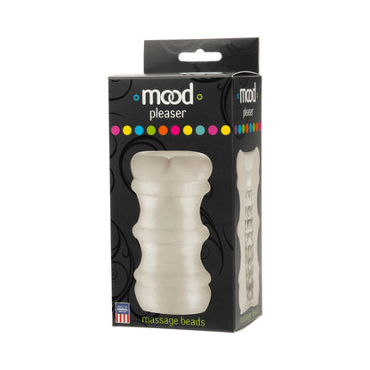 DOC JOHNSON - MOOD - PLEASER UR3 - CUENTAS DE MASAJE ESCARCHADAS