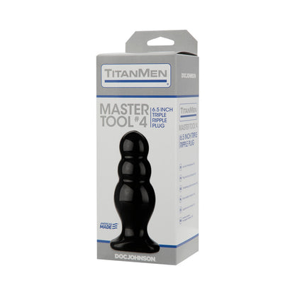 DOC JOHNSON - TITANMEN - MASTER TOOL #4 BLACK