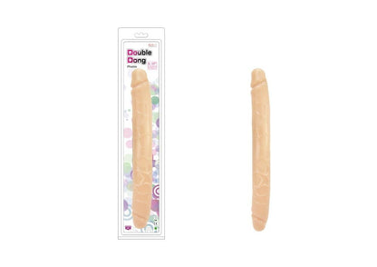 CHARMLY TOY - CHARMLY PLIABLE DOUBLE DONG 13" FLESH_B0O50_1