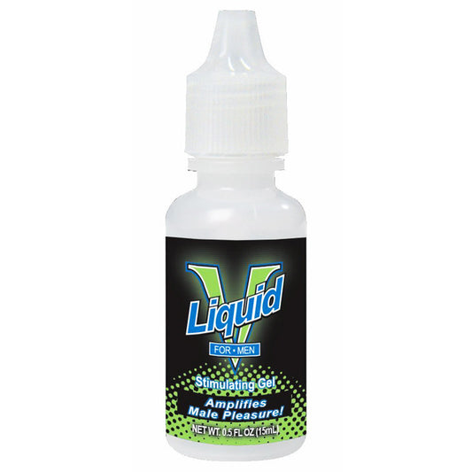 LIQUID V FOR MEN STIMULATING GEL 0.5 FL OZ BOTTLE