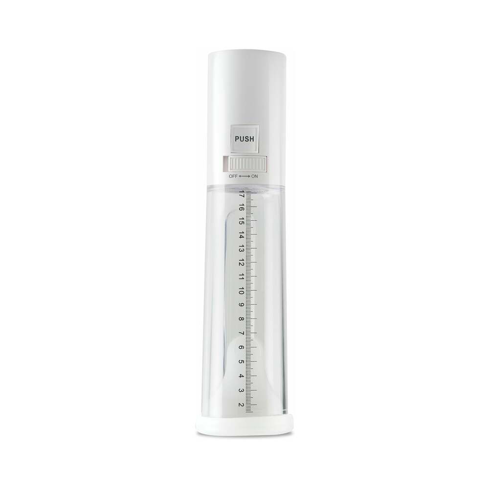 PIPEDREAM - PUMP WORX MEGA-VAC POWER PUMP CLEAR/WHITE