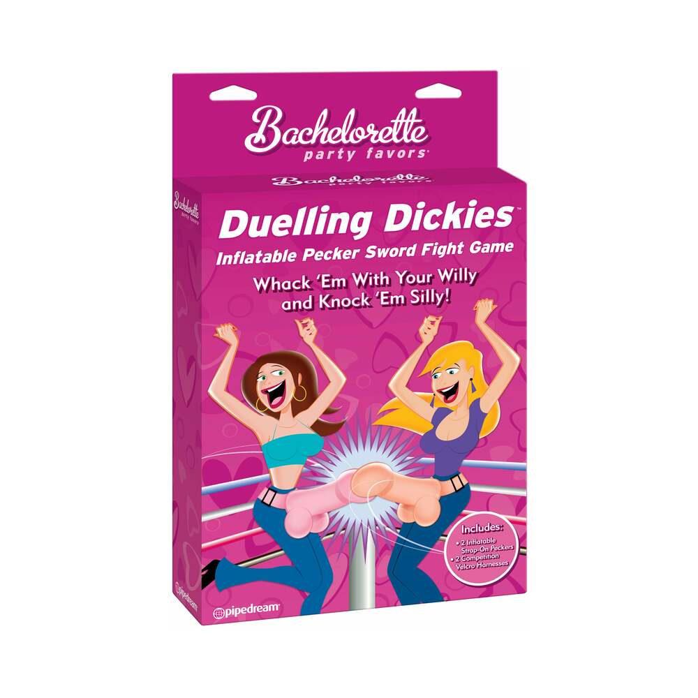 BACHELORETTE PARTY FAVORS DUELING DICKIES INFLATABLE PECKER SWORD FIGHT GAME