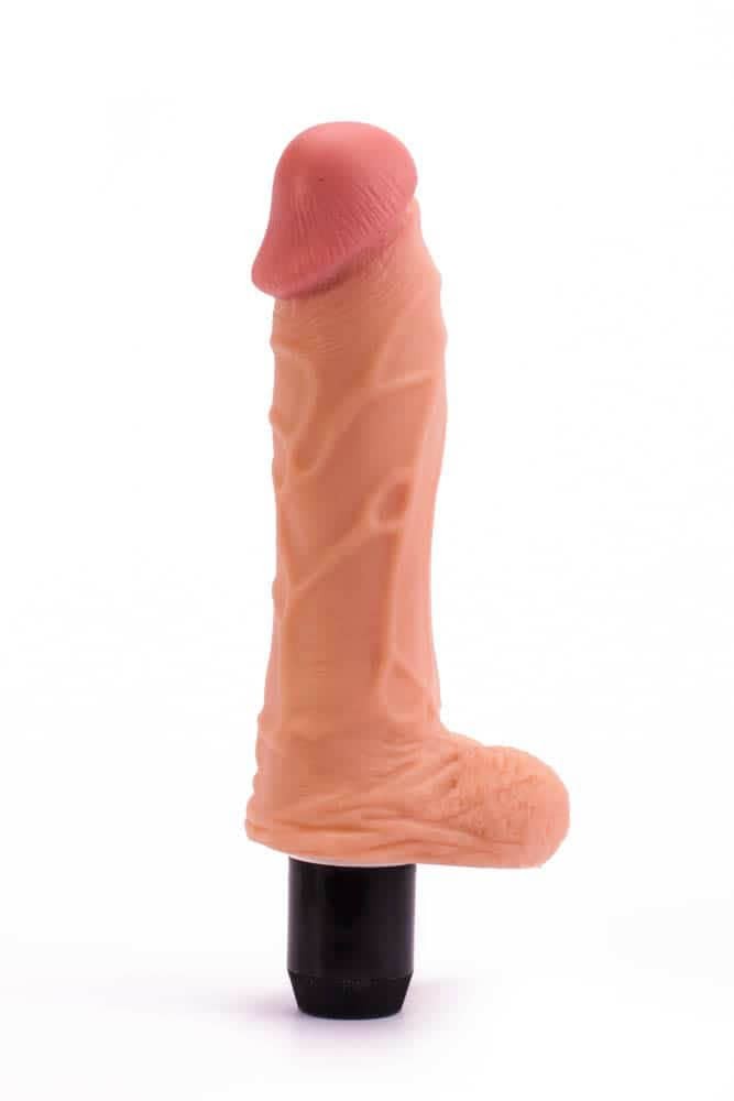 LOVETOY - 9" REAL FEEL FLEXI MULTI SPEED VIBRATOR 1