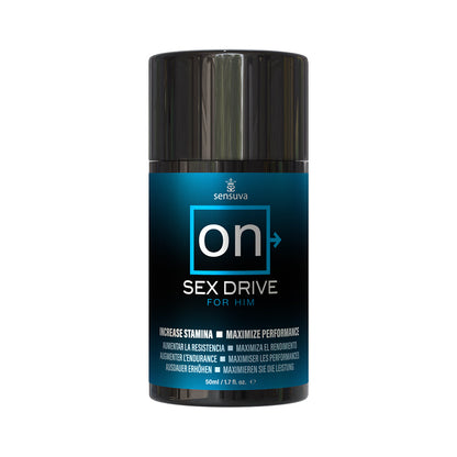SENSUVA - ON SEX DRIVE TESTOSTERONE CREAM 1.7 OZ.