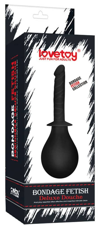 LOVETOY - BONDAGE FETISH DELUXE DOUCHE BLACK 1