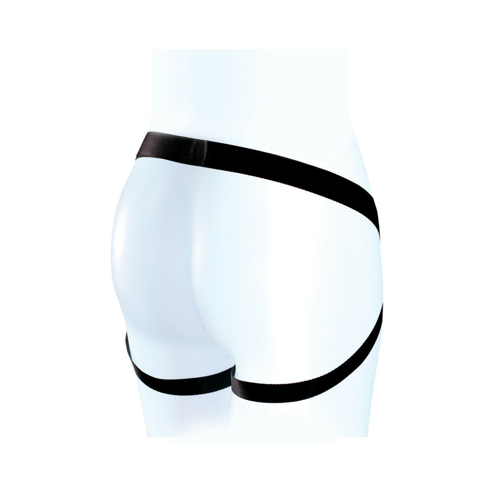 BLUSH - SX FOR YOU ADJUSTABLE FAUX LEATHER BEGINNER''S HARNESS BLACK