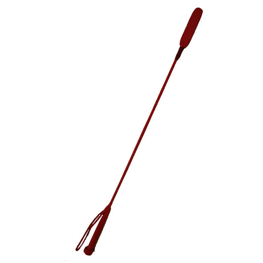 RED HERRINGBONE CROP