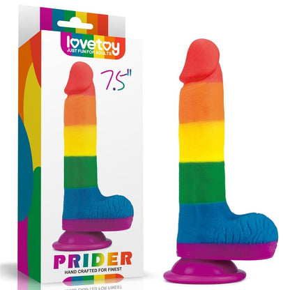LOVETOY - 7.5'' PRIDER DILDO_B15O50_3