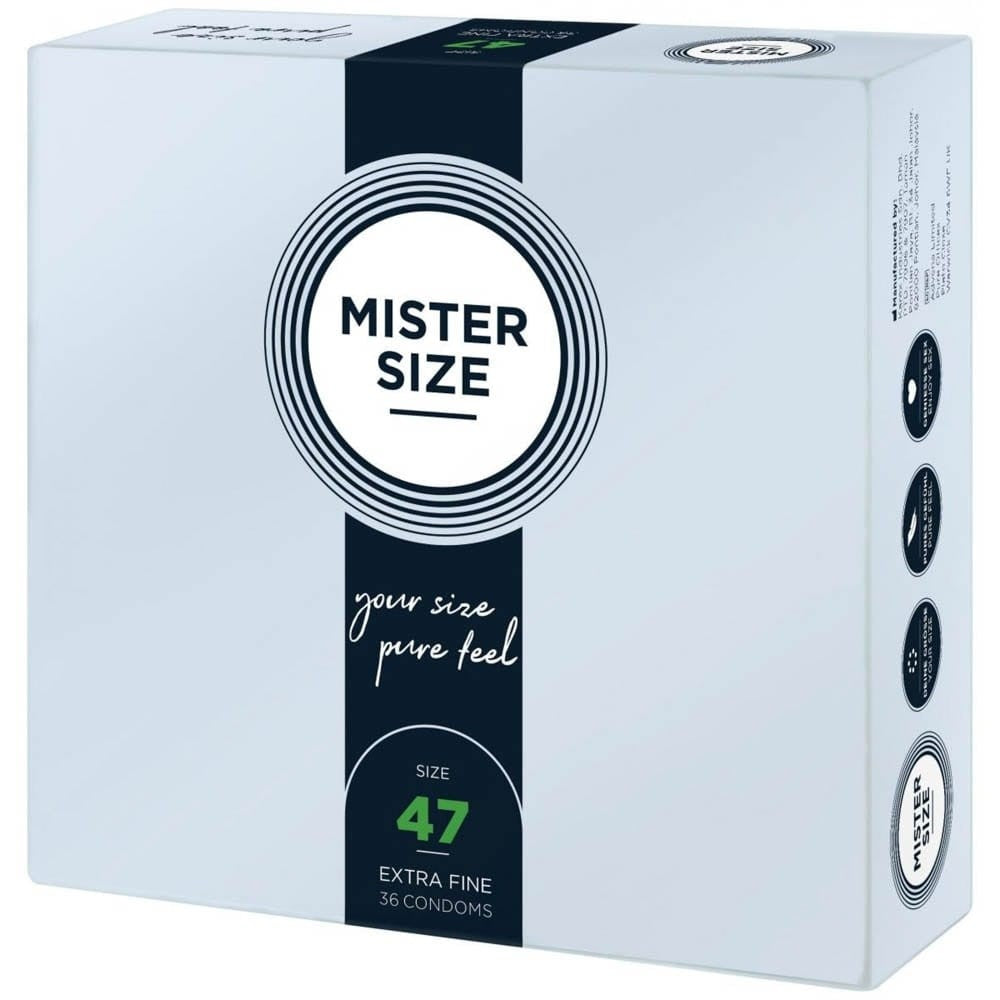 MISTER SIZE - MISTER SIZE 47 MM CONDOMS 36 PIECES