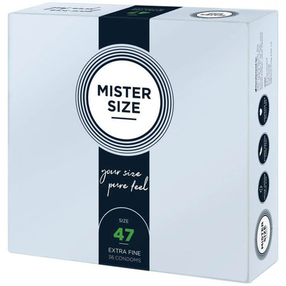 MISTER SIZE - MISTER SIZE 47 MM CONDOMS 36 PIECES