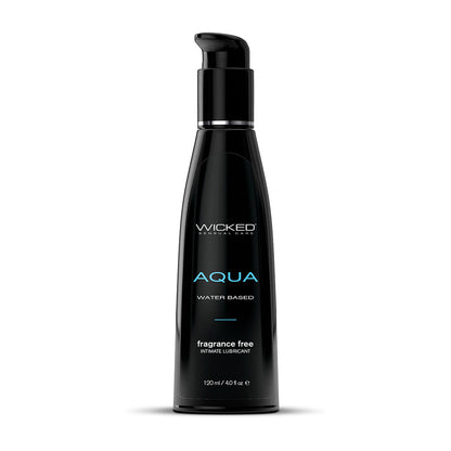 WICKED AQUA WATER-BASED LUBRICANT 4 OZ.