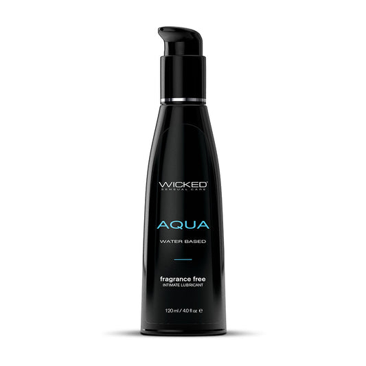 WICKED AQUA WATER-BASED LUBRICANT 4 OZ.