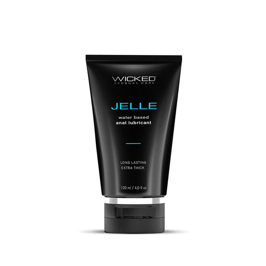 WICKED - JELLE WATER-BASED ANAL LUBRICANT 4 OZ.