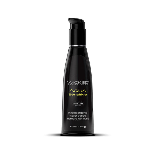 WICKED - AQUA SENSITIVE WATER-BASED LUBRICANT 4 OZ.