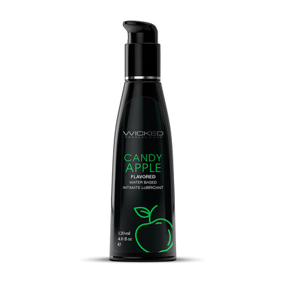 WICKED - AQUA CANDY APPLE WATER-BASED LUBRICANT 4 OZ.