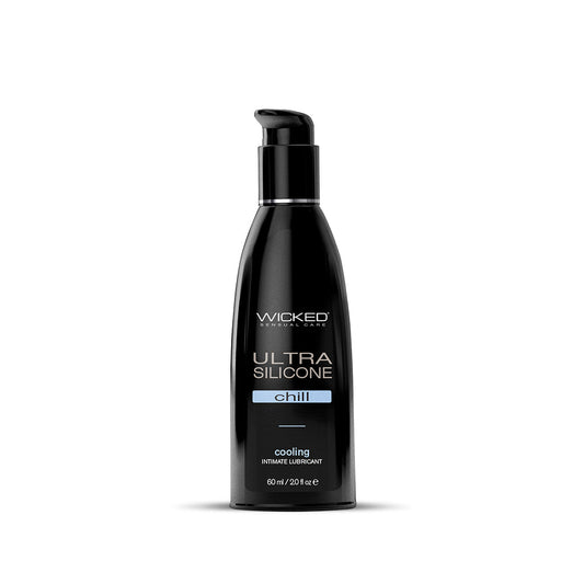 WICKED - ULTRA CHILL COOLING SILICONE LUBRICANT 2 OZ.
