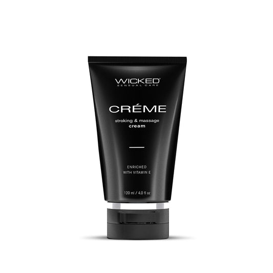 WICKED CREME STROKING AND MASSAGE CREAM 4 OZ.