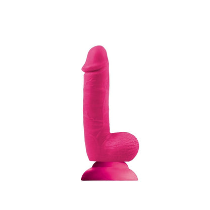 NS TOYS - COLOURS - SOFTIES - 6" DILDO - PINK_B0O25_3